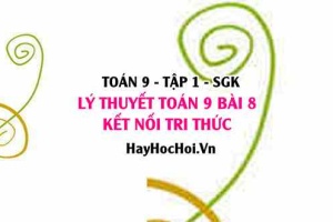 Lý thuyết Toán 9 Bài 8: Khai Căn Bậc Hai Với Phép Nhân và Phép Chia (Kết Nối Tri Thức)